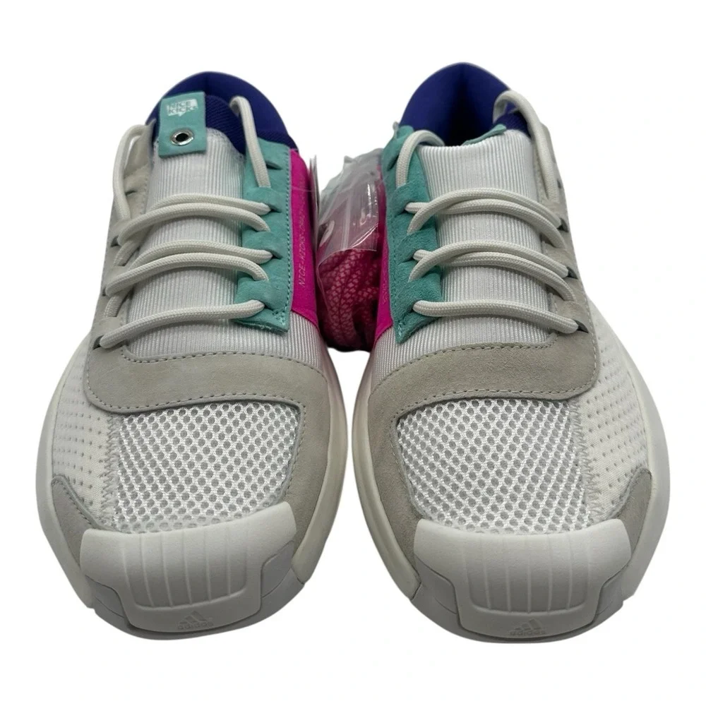 Adidas x Nice Kicks Crazy 1 ADV Shoes Men's Size 9.5 White Aqua‎ Sneakers DB1786
